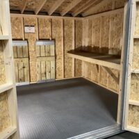 10'x12' Studio Wood Panel Shed