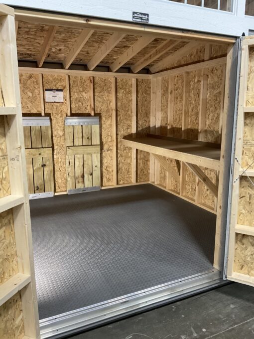 10'x12' Studio Wood Panel Shed