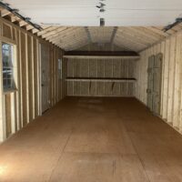 12'x28' Ranch Gable Wood Panel Garage