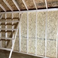 10'x12' Quaker Gable Wood Panel Chicken Coop