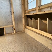 6'x12' Studio Chicken Coop Combo