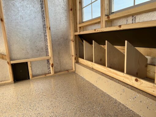 6'x12' Studio Chicken Coop Combo