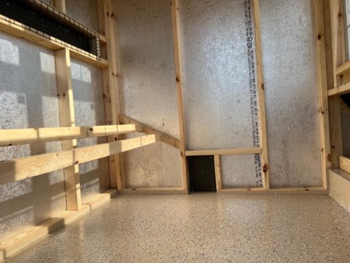 6'x12' Studio Chicken Coop Combo