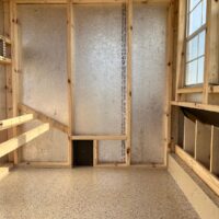 6'x12' Studio Chicken Coop Combo