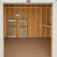 10'x12' Ranch Gable Vinyl Shed