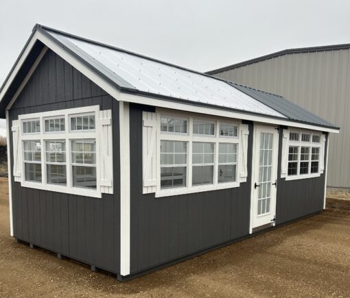 Pepp2 10'x24' Greenhouse Shed Combo