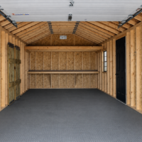 12'x24' Ranch Gable Wood Panel Garage