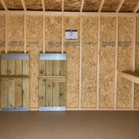 10'x12' Ranch Gable Wood Panel Shed