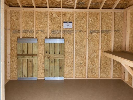 10'x12' Ranch Gable Wood Panel Shed