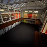 10'x16' Greenhouse Deluxe Style-USED