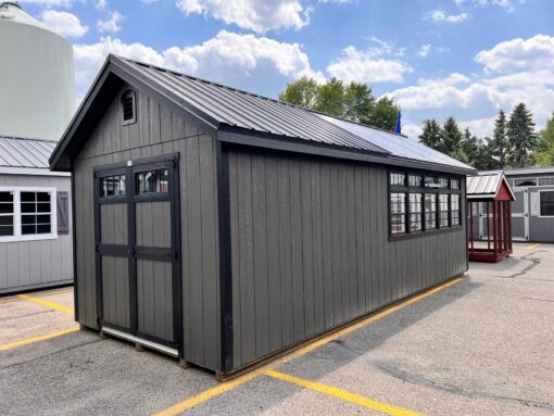 10'x24' Greenhouse - Shed Combo