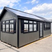 10'x24' Greenhouse - Shed Combo