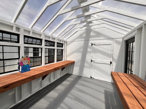 10'x24' Greenhouse - Shed Combo