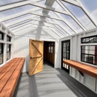 10'x24' Greenhouse - Shed Combo