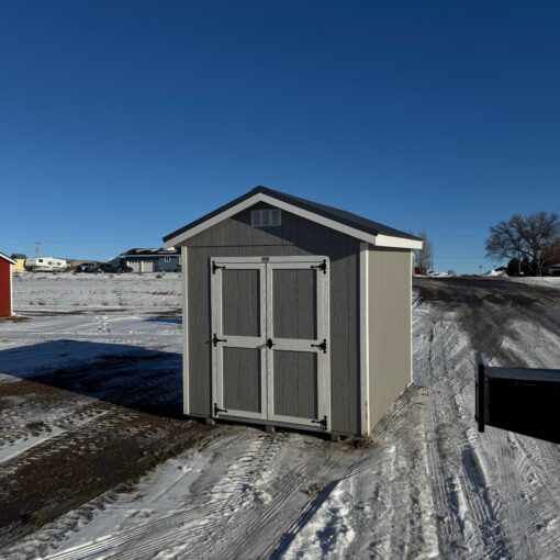 8'x10' Ranch Gable Wood Panel Shed - USED