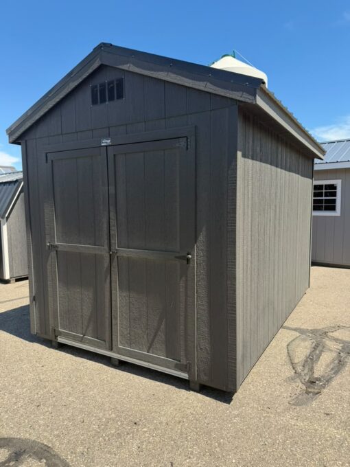 8'x12' Economy Ranch Gable Wood Shed-USED-LIKE NEW!
