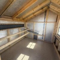 6'x12' Quaker Chicken Coop Combo