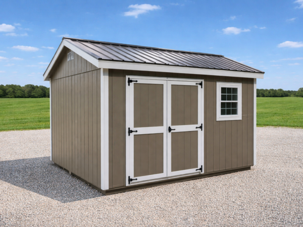 10'x12' Ranch Gable Wood Panel Shed
