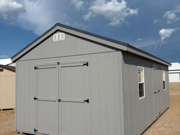 12'x24' Economy Ranch Gable Wood Shed