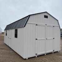 12'x24' Economy High Barn Wood Shed