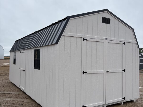 12'x24' Economy High Barn Wood Shed