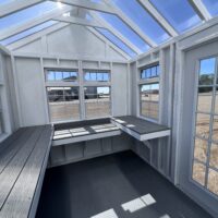 8'x12' Greenhouse
  Deluxe Style