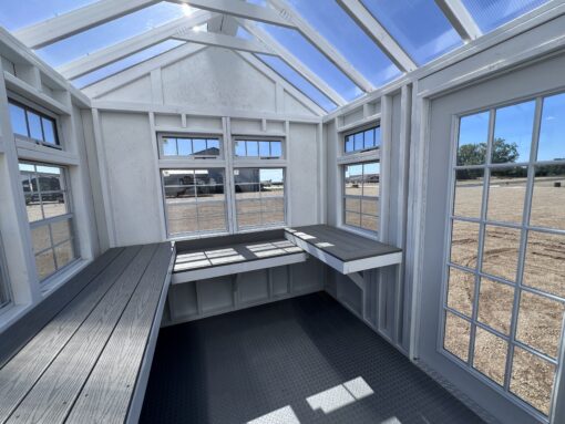 8'x12' Greenhouse
  Deluxe Style