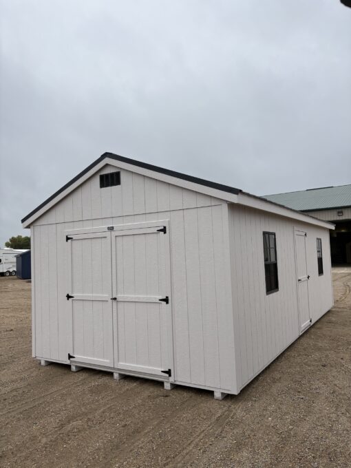 image0 12'x24' Economy Ranch Gable Wood Shed