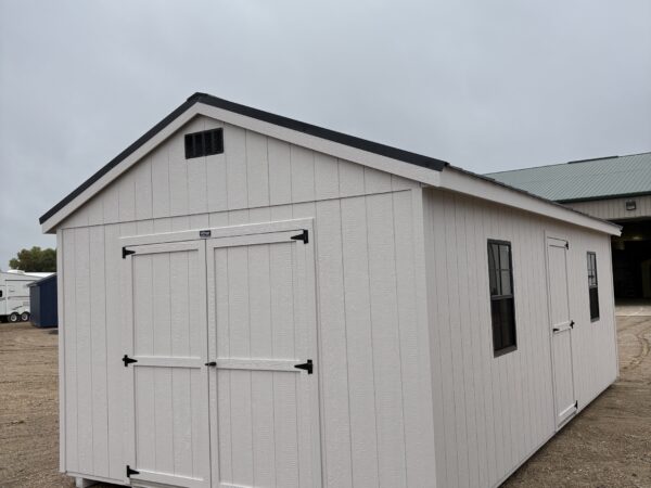 image0 12'x24' Economy Ranch Gable Wood Shed
