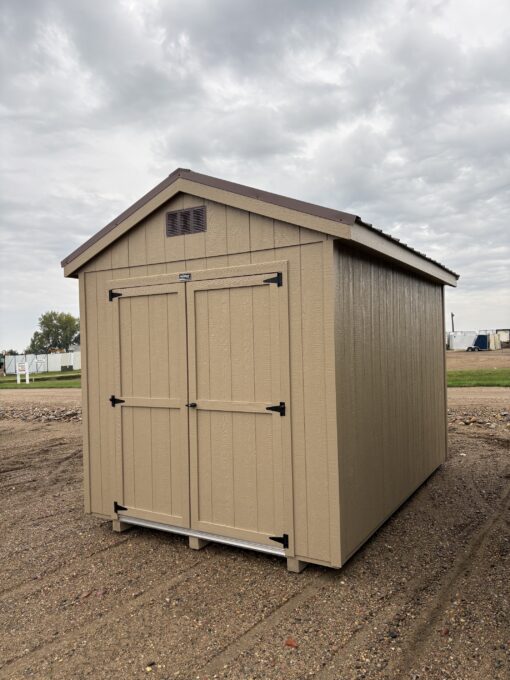 8'x12' Economy Ranch Style Wood Shed
