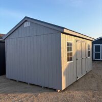 12'x16' Economy Ranch Gable Wood Shed