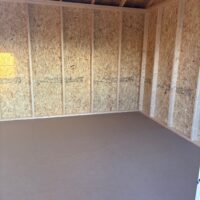 12'x16' Economy Ranch Gable Wood Shed