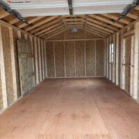 12'x24' Economy Ranch Wood Panel Garage