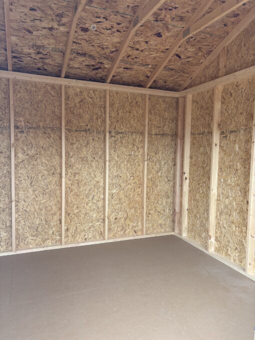 image1 (3) 10'x16' Economy Ranch Gable Wood Shed