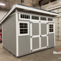 10'x12' Studio Wood Panel Shed