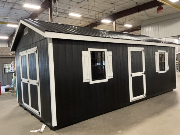 12'x24' Ranch Gable Wood Panel Shed